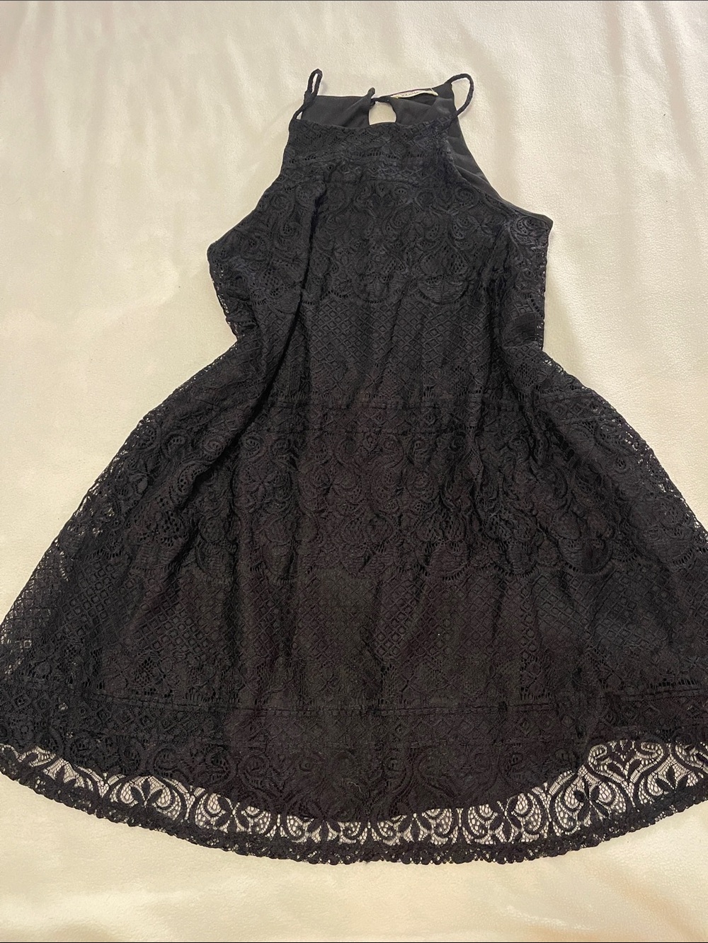 Black Lace Party Dress